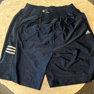 Adidas xl navy blue men’s vintage athletic basketball shorts